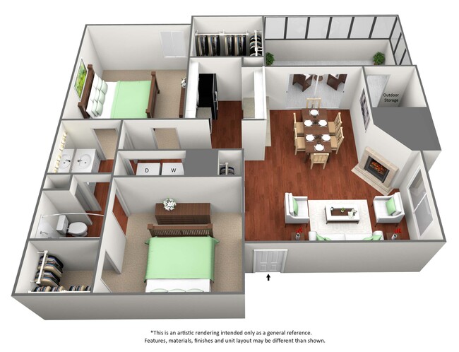 Floorplan - The Glen at Highpoint