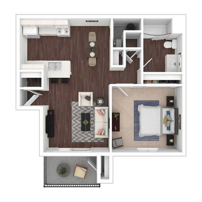 Floorplan - Hastings Park Apartments