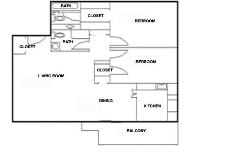 2BR/2BA - Casa Del Sol Apartment Homes