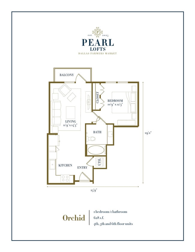 Floorplan - Pearl Lofts