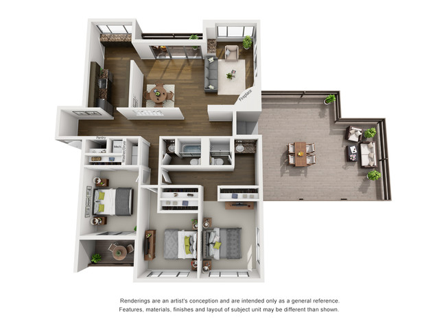 Floorplan - Palo Alto Place