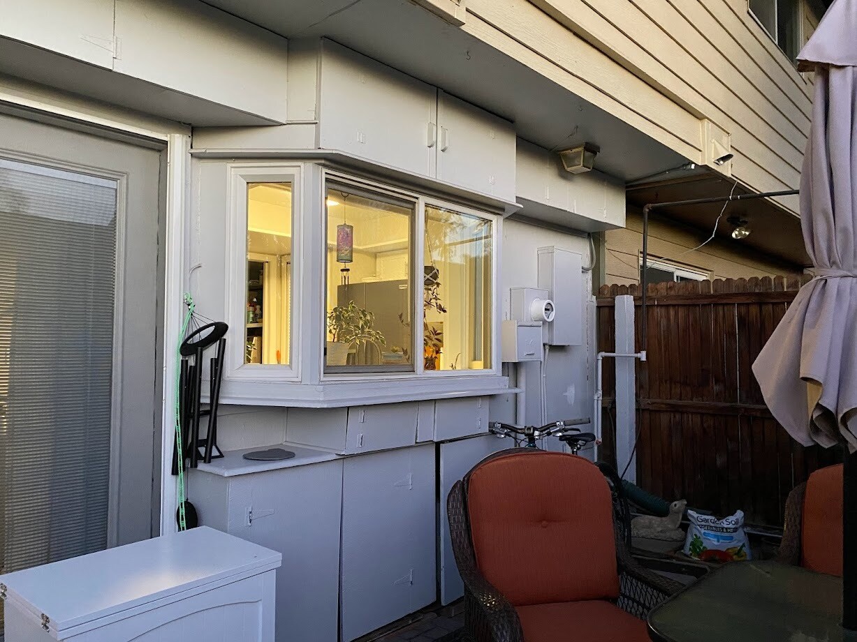 Back patio - 421 S Balsam St