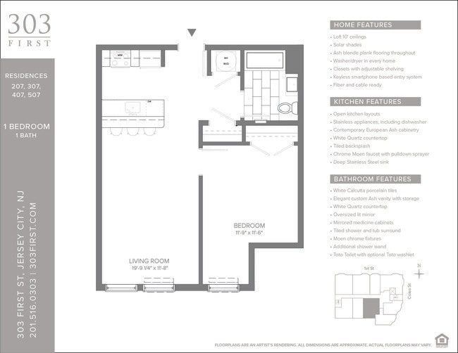 Floorplan - 303-311 First Street