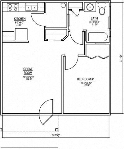 Floorplan - Joshua Landing