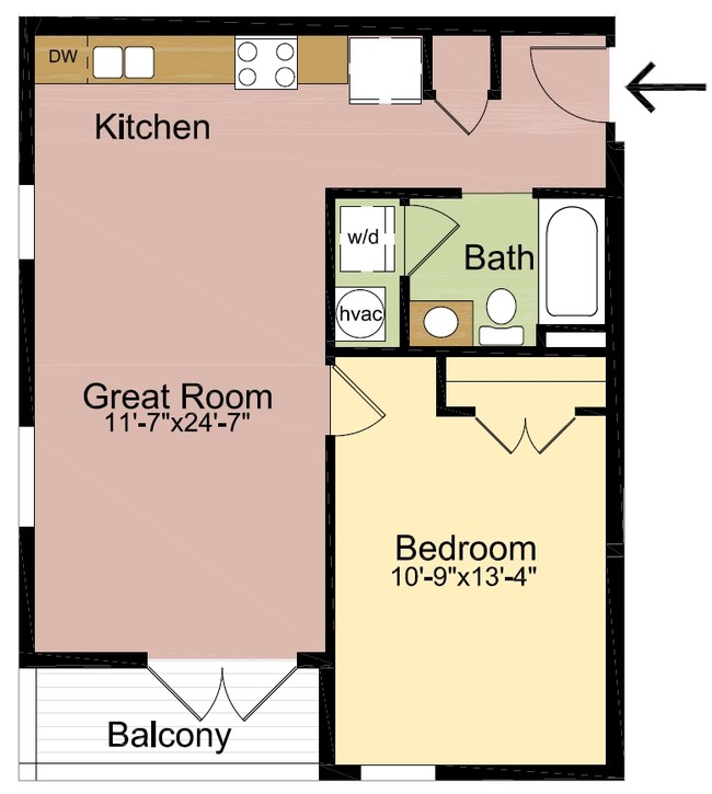 Floorplan - Park Edge Apartments