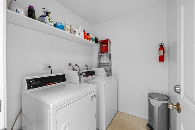 Laundry room next to mailboxes - 23 Buccaneer St
