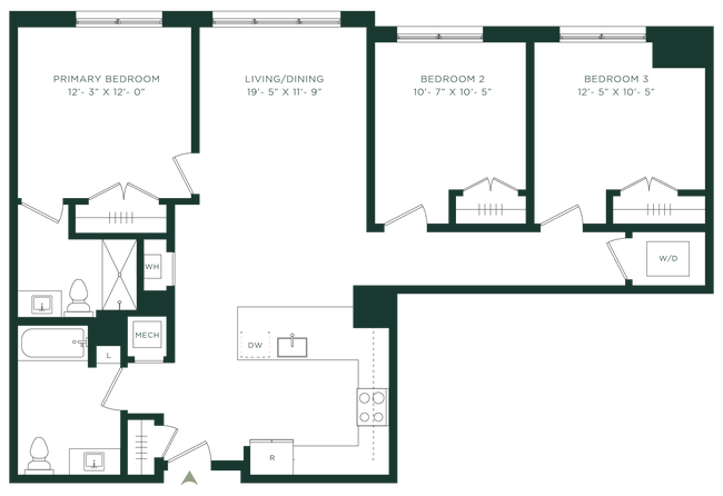 Floorplan - The Pearl at Station Bay