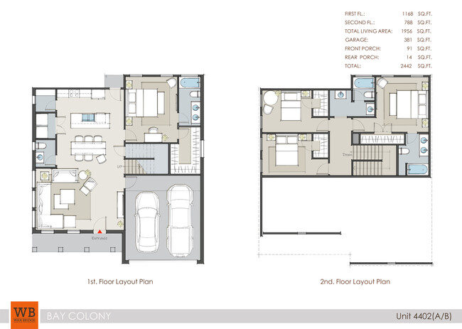 Floorplan - Bay Colony West