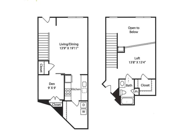 Floorplan - The Flats at Wheaton Station