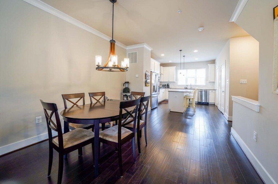 Second floor, dining room and kitchen - 1309 S Quinn St