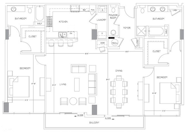 Floorplan - Glass House by Windsor