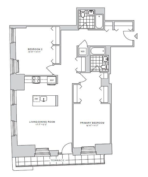 Floorplan - 70 Pine Apartments