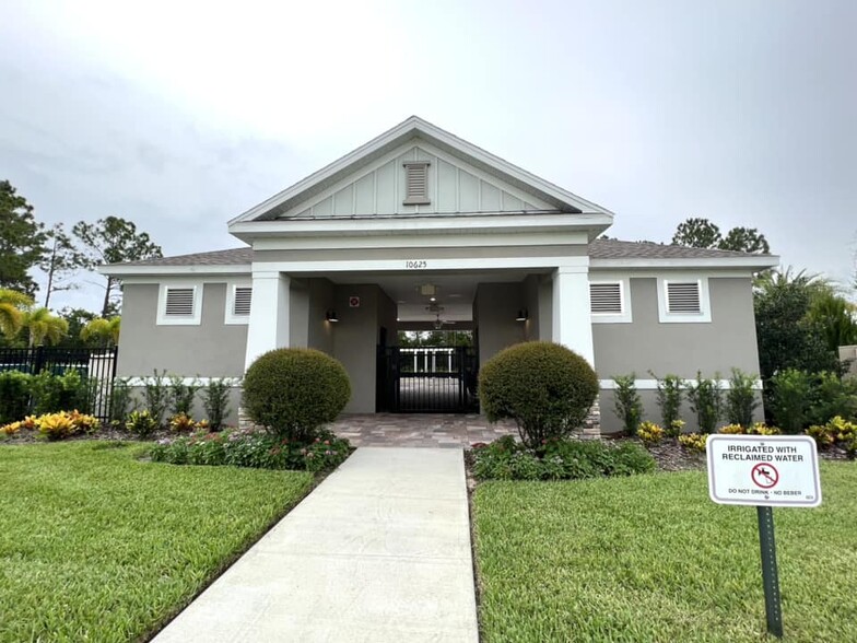 Community pool entrance. - 14990 Lebeau Loop