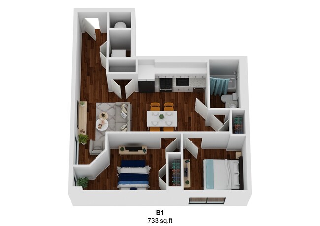 Floorplan - MDXL Flats