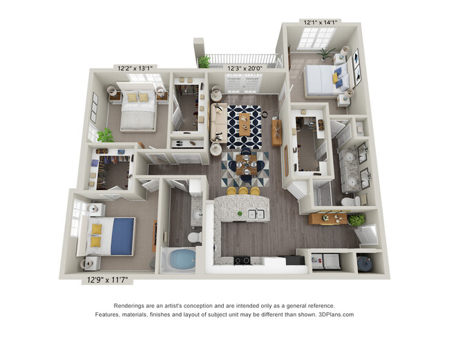 Floorplan - Village at West Lake