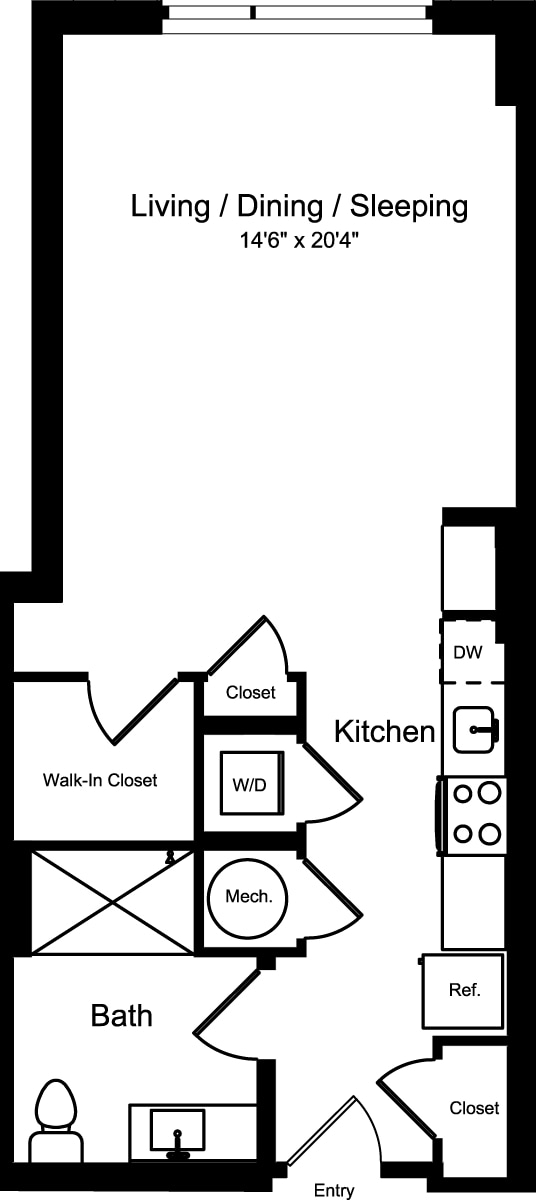 Floorplan - 455 Eye Street