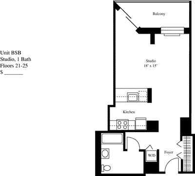 Floorplan - Portside Towers