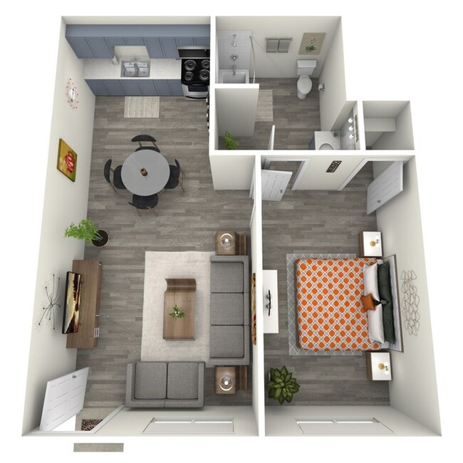 Floorplan - The Molino Apartments