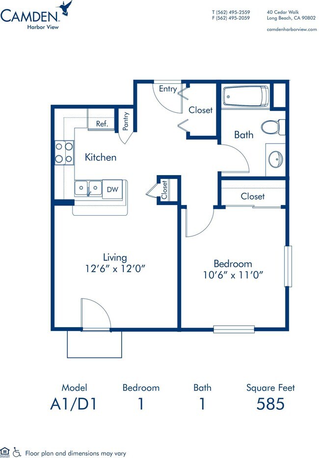 Floorplan - Camden Harbor View