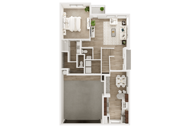 Floorplan - Townes on Tenth