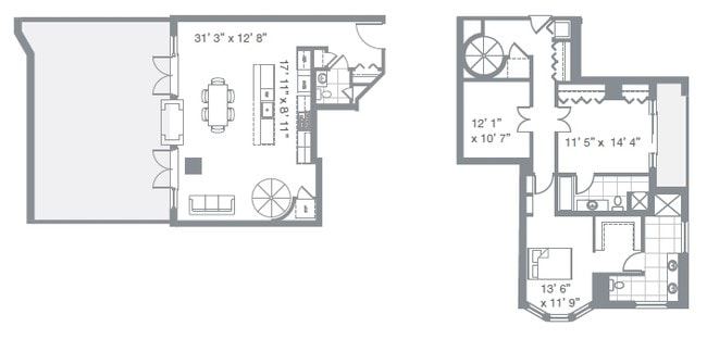 2BR/2.5BA - Watermark Condos