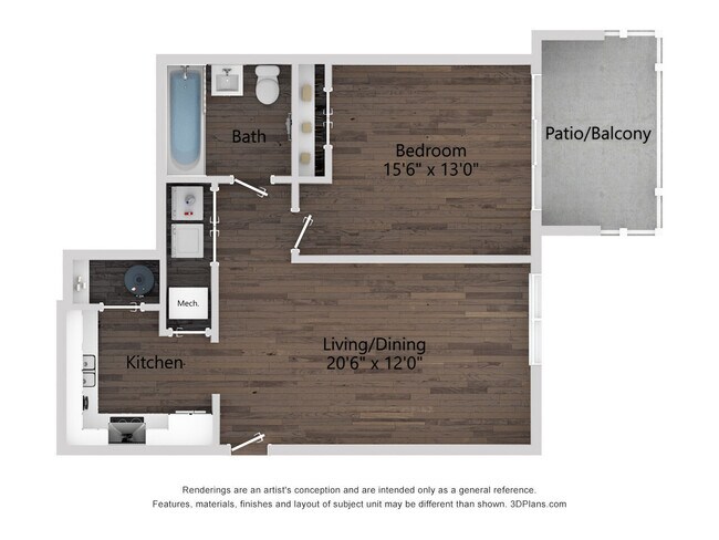 Floorplan - Queens at Granville