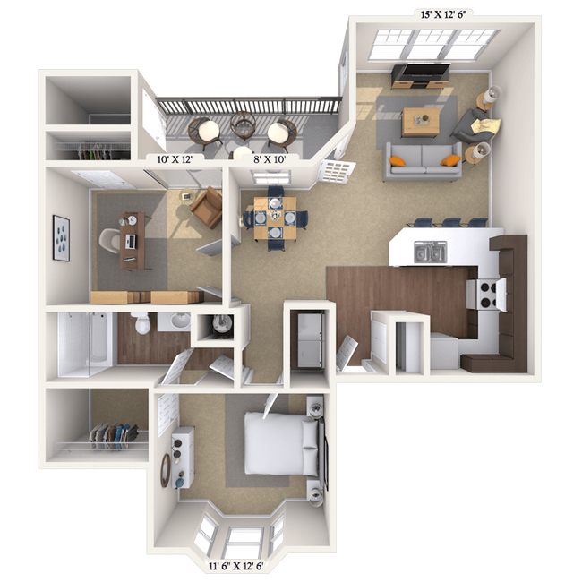 Floorplan - MAA Fifty-One