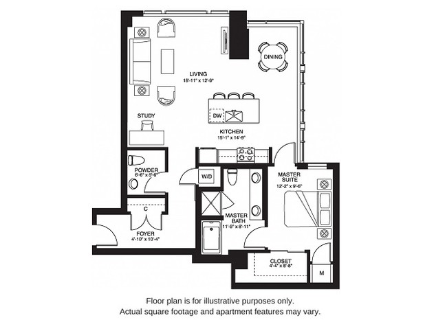 Floorplan - The Bravern