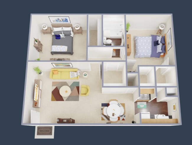 Floorplan - Havenwood Apartment Homes