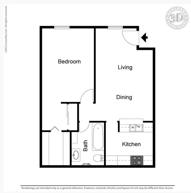 Floorplan - Villa Marina Apartments