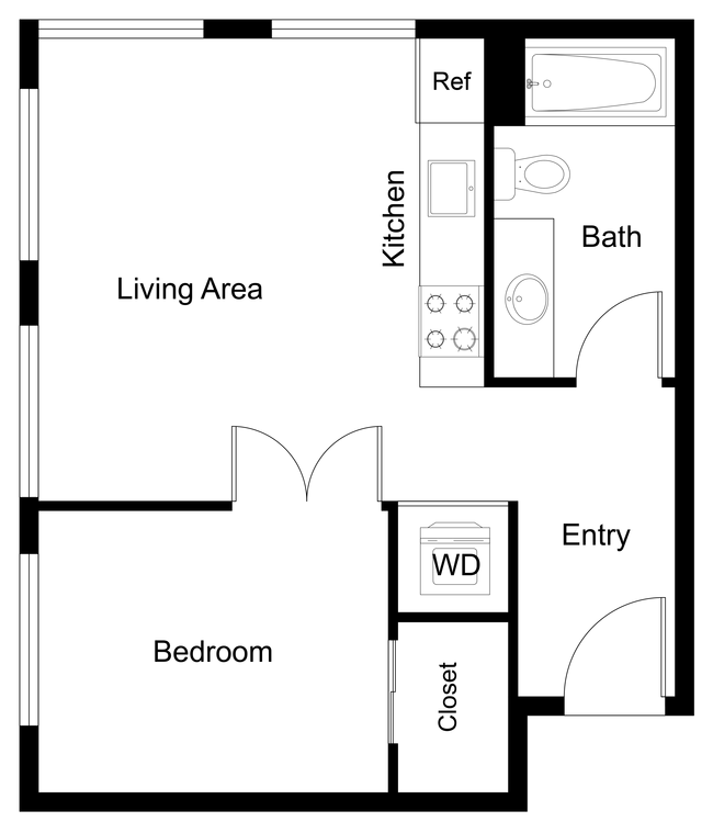 Floorplan - Metro on First
