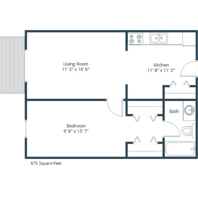 Floorplan - Amberwood Court Apartment Community