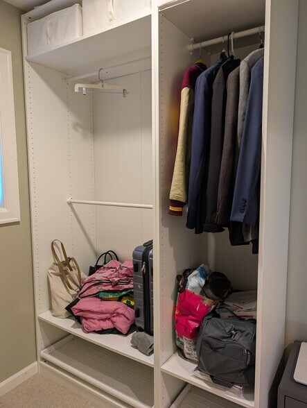 Master bedroom closet organizer - 16715 SE Evergreen Ln