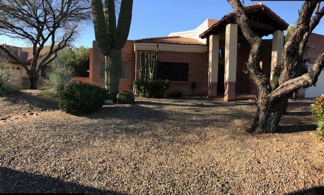 Left side of front of house - 1301 N Mourning Dove Rd