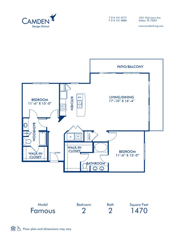 Floorplan - Camden Design District