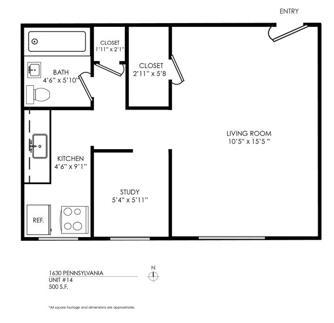 Floorplan - 1630 Pennsylvania