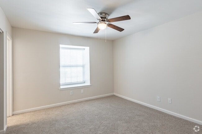 2BR, 2.5BA - 1314SF Primary Bedroom - The Hills at Fairington