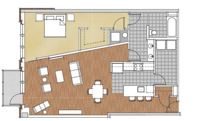 1BR/1BA - e5w Building