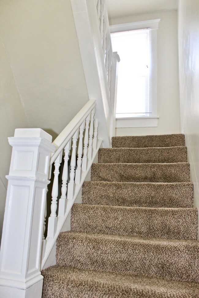 Stairs to 2nd floor - 88 W Maynard Ave