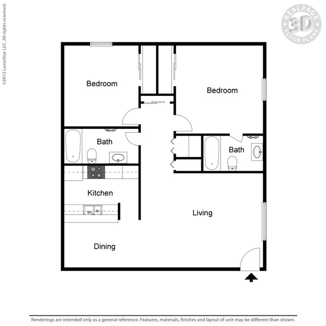 Floorplan - Villa Marina Apartments