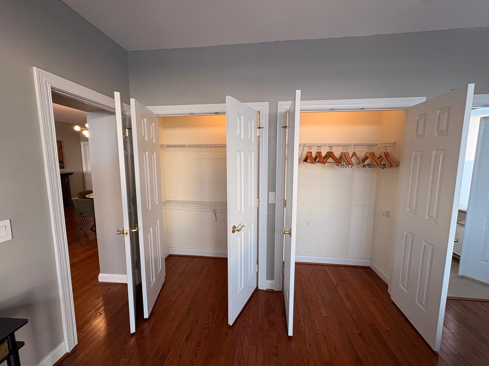 Closets in primary bedroom - 1925 Auburn Ave