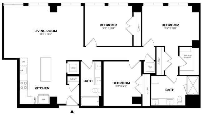 Floorplan - CityHouse Old Town