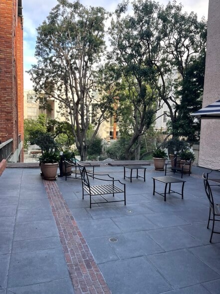 Outside patio - 1440 Veteran Ave