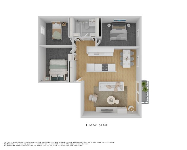 Floorplan - Covington Square Apartments