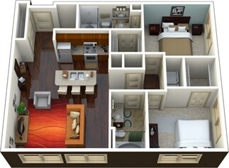 2BR/2BA - Camden Travis Street