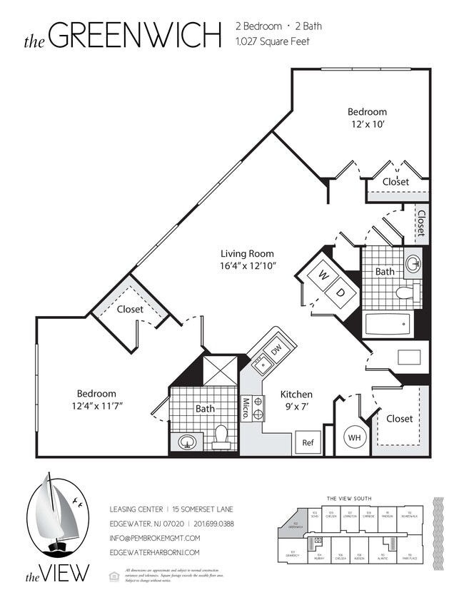 Floorplan - The View at Edgewater