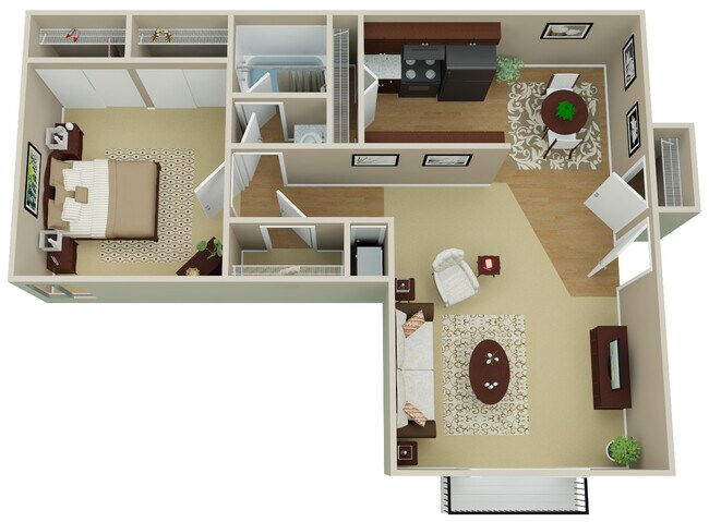 Floorplan - Arvada Village Apartment Homes