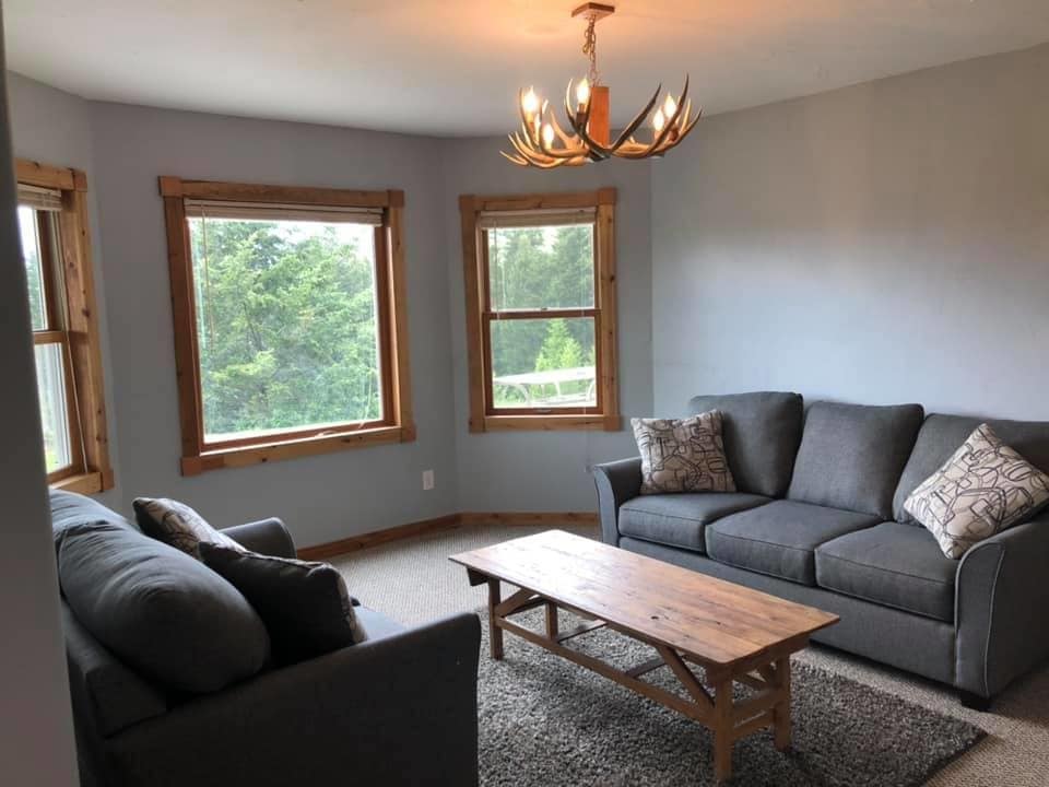 Partially furnished living room - 1257 Smith Lake Rd