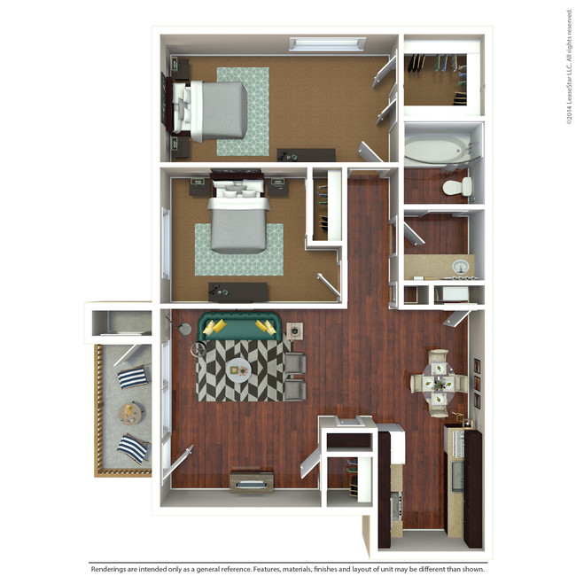 Floorplan - Breckenridge Village Apartments