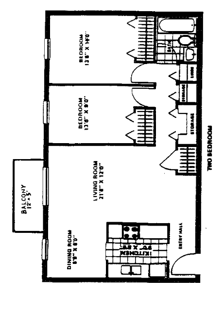 2BR/1BA - Richwoods Plaza